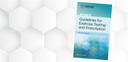 ACSM Guidelines 11th edition cover image