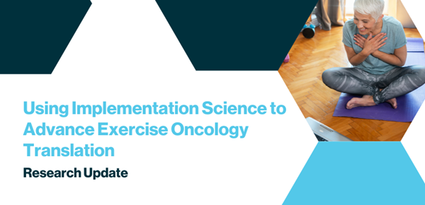 acsm blog implementation science exercise oncology