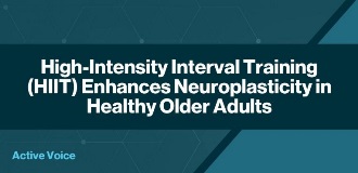 High-Intensity Interval Training Enhances Neuroplasticity in Healthy Older Adults