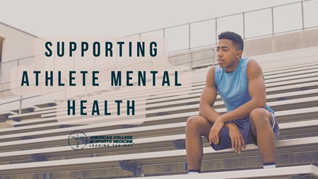 Supporting Athlete Mental Health