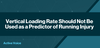 Vertical Loading Rate Should Not Be Used as a Predictor of Running Injury