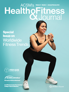 ACSM's Health & Fitness Journal January February 2023