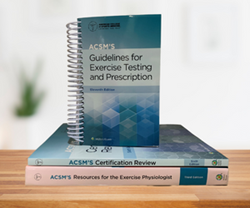 ACSM Exercise physiologist books