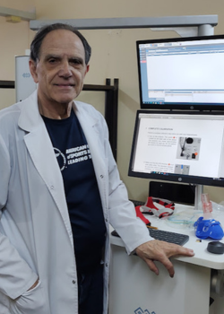 jorge franchella in research lab
