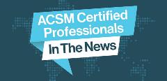 ACSM Certified News