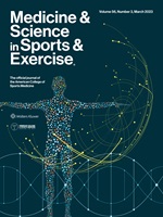 Medicine & Science in Sports & Exercise - MSSE